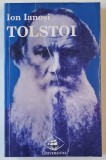 TOLSTOI de ION IANOSI , ROMANUL UNEI DRAME , 1998 , PREZINTA URME DE INDOIRE SI HALOURI DE APA , COPERTE CU DEFECTE , DEDICATIE *