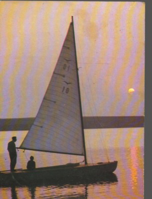 CPI B14660 - CARTE POSTALA - EFORIE SUD. apus de soare la Ghiol foto