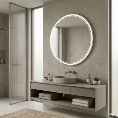 Oglindă LED SOFT 100 foto