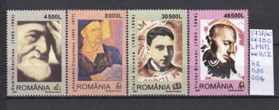 2003 Personalitati (II) LP1612 MNH Pret 3+1 Lei foto