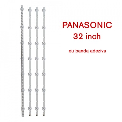 Set barete led TV Panasonic 32 inch, 4 barete cu 7 leduri, SVB320AE6_REV4_130207 foto