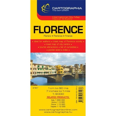 Firenze v&amp;aacute;rost&amp;eacute;rk&amp;eacute;p - Cartographia Kft. foto