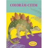 Coloram-citim: Stegozaur. Dinozauri
