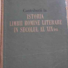 CONTRIBUTII LA ISTORIA LIMBII ROMANE LITERARE IN SECOLUL AL XIX-LEA-TUDOR VIANU