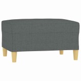 Cumpara ieftin Taburet, gri inchis, 70x55x41 cm, material textil