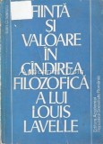 Cumpara ieftin Fiinta Si Valoare In Gindirea Filozofica A Lui Louis Lavelle - Ioan C. Ivanciu