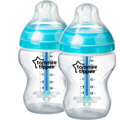 Biberon Tommee Tippee Advanced Cu Sistem De Ventilatie, 260ml, 2 Buc foto