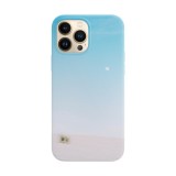 Husa compatibila cu Apple iPhone 14 model Dessert Moon, Silicon, TPU, Viceversa, Transparent, Carcasa