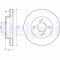 Set discuri frana Suzuki Celerio, 1.0 (AVK310), punte fata, 231x20, ventilat, DELPHI