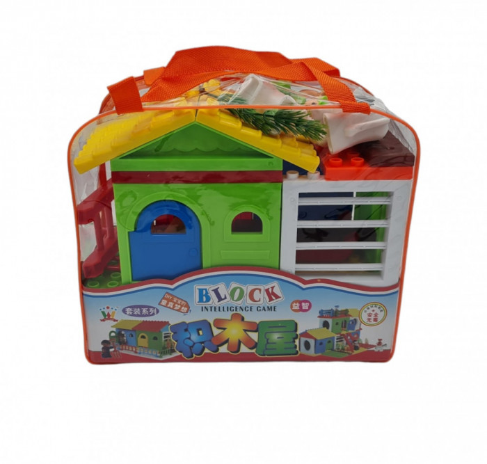 Joc de construit - Ferma, 26 piese, 7Toys