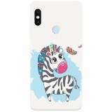 Husa silicon pentru Xiaomi Mi A2, Zebra