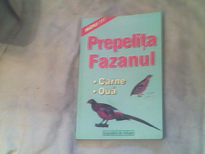 Prepelita-Fazanul-Editor.Adrian Alexandru