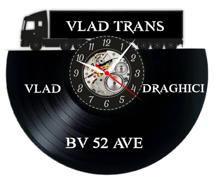 TIR-ceas de perete (personalizabil)