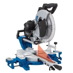 Fierastrau circular de masa culisant cu laser HM140L Scheppach 5901218901, 2000 W, O305 mm foto