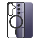 Cumpara ieftin Husa protectie Samsung Galaxy S24 Plus, antisoc, MagSafe, incarcare wireless, negru, colturi air cushion , TCCMG