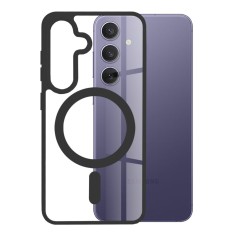 Husa protectie Samsung Galaxy S24 Plus, antisoc, MagSafe, incarcare wireless, negru, colturi air cushion , TCCMG