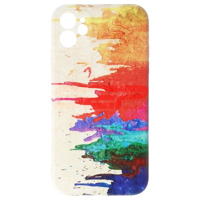 Toc TPU 6D Print Apple iPhone 11 Aquarelle foto