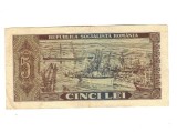 Romania 1966 - 5 lei, circulata