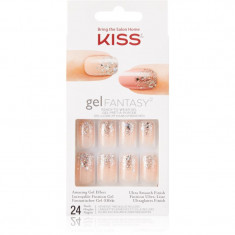 KISS Gel Fantasy Fanciful unghii artificiale 24 buc