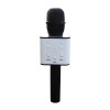 Microfon party , 2 difuzoare , bluetooth , cititor stick , card , karaoke style , negru