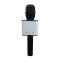 Microfon party , 2 difuzoare , bluetooth , cititor stick , card , karaoke style , negru