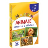 36 de Jetoane - Animale domestice si salbatice
