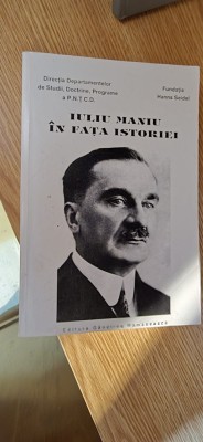 Iuliu Maniu in fata istoriei foto