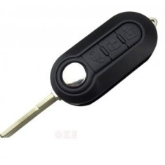 Carcasa cheie pentru Topautochei&reg; pentru Fiat 500 Panda Punto Bravo Ducato cu 3 butoane