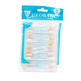 Set 10 aplicatoare fard de pleoape, Global Fashion, albastre