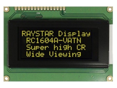 Afișaj LCD Alfanumeric 16x4 VA Negative foto