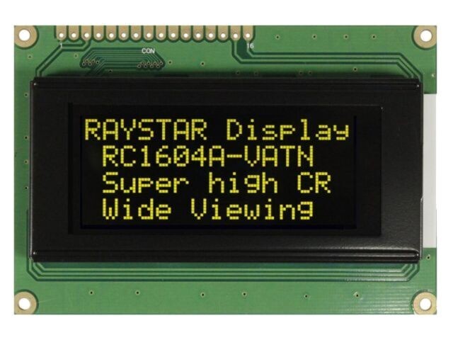 Afișaj LCD Alfanumeric 16x4 VA Negative