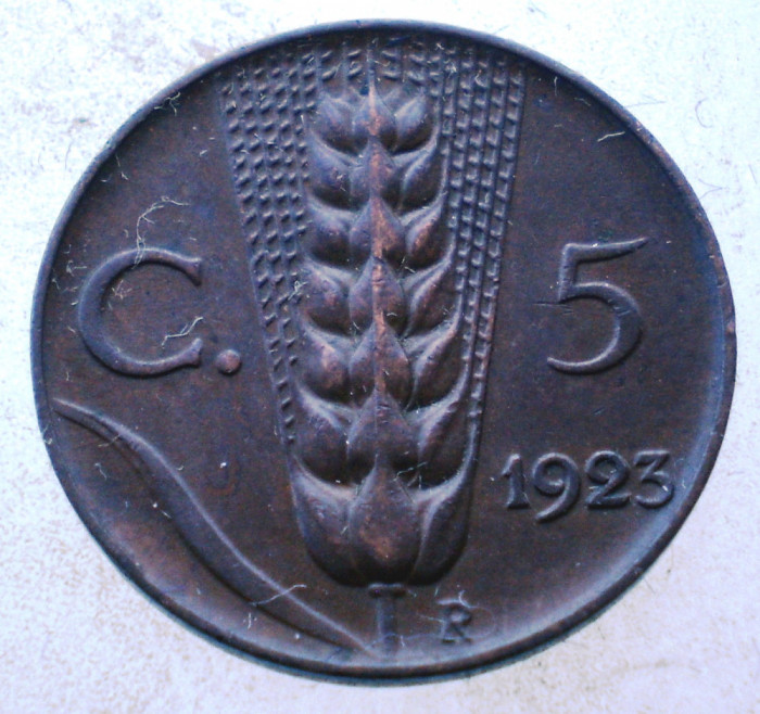 1.413 ITALIA VITTORIO EMANUELE III 5 CENTESIMI 1923