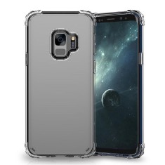 Husa de protectie pentru Samsung Galaxy S9 Tpu Antisoc Negru Transparent foto