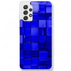 Husa Fashion Mobico pentru Samsung Galaxy A52/A52 5G The Blue Cube foto