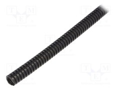 Tub de protecție PMA 17mm poliamidă 6 neagră L: 50m