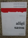 CATALOG EXPOZITIE ALIGI SASSU IANUARIE 1966