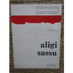 CATALOG EXPOZITIE ALIGI SASSU IANUARIE 1966