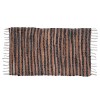 Covoras decorativ tesut cu franjuri, 80 x 50 cm, General