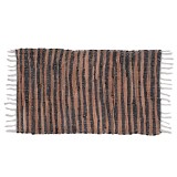 Covoras decorativ tesut cu franjuri, 80 x 50 cm, General