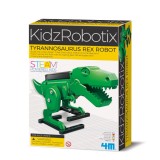 Kit constructie robot T-Rex, Tyrannosaurus Rex Robot, KidzRobotix, 4M