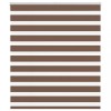 Gossi jaluzea tip zebra maro latime tesatura 120,9 cm poliester