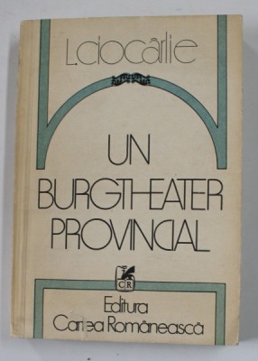 UN BURGHTHEATER PROVINCIAL de L. CIOCARLIE , 1984 foto
