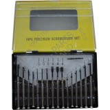 Set surubelnite precizie 16 bucati , bituri drepte, Imbus, Tubulara si Philips AutoDrive ProParts