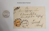 Romania 1894 - Plic circulat IASI-ZURICH