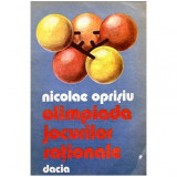 Nicolae Oprisiu - Olimpiada jocurilor rationale - 102389