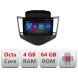 Navigatie Chevrolet Cruze 2009- E-045 Octa Core cu Android Radio Bluetooth Internet GPS WIFI DSP 4+64GB 4G CarStore Technology