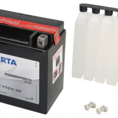 Baterie Moto Varta Powersports Agm 12Ah 12V YTX14-BS VARTA FUN