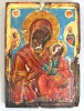 &quot;Maica Domnului cu Pruncul&quot; icoana de factura greceasca cca 1800