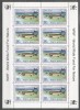 Romania 1994 WWF Fishes 280L perf. sheetlet MNH S.705, Nestampilat