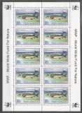 Romania 1994 WWF Fishes 280L perf. sheetlet MNH S.705, Nestampilat